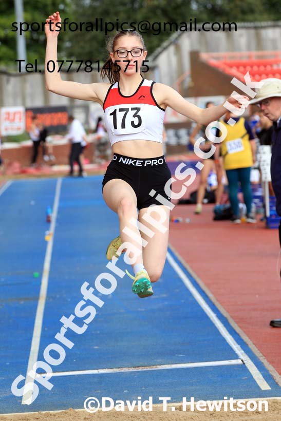 Long Jump, 2024 Gateshead Tartan Games.  Photo: David T. Hewitson/Sports for All Pics
